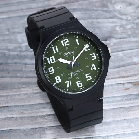 ZEGAREK MĘSKI CASIO MW-240-3B (zd166e) - KLASYKA + BOX ZEGAREK MĘSKI CASIO MW-240-3B (zd166e) - KLASYKA + BOX