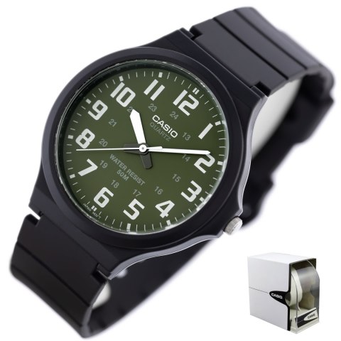ZEGAREK MĘSKI CASIO MW-240-3B (zd166e) - KLASYKA + BOX ZEGAREK MĘSKI CASIO MW-240-3B (zd166e) - KLASYKA + BOX