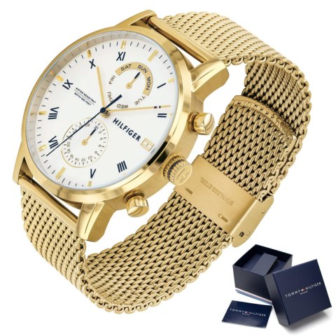 ZEGAREK MĘSKI TOMMY HILFIGER 1710403 KANE (zf077a) ZEGAREK MĘSKI TOMMY HILFIGER 1710403 KANE (zf077a)