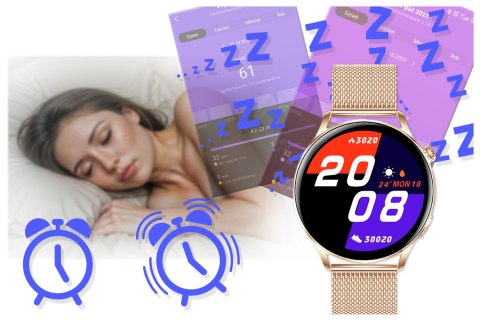SMARTWATCH DAMSKI Rubicon RNCE81 - WYKONYWANIE POŁĄCZEŃ, PULSOKSYMETR (sr045b) SMARTWATCH DAMSKI Rubicon RNCE81 - WYKONYWANIE POŁĄCZEŃ, PULSOKSYMETR (sr045b)