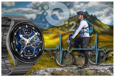 SMARTWATCH MĘSKI Rubicon RNCE99 - POŁĄCZENIA, ŁADOWANIE BEZPRZEWODOWE SMARTWATCH MĘSKI Rubicon RNCE99 - POŁĄCZENIA, ŁADOWANIE BEZPRZEWODOWE