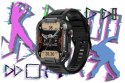 SMARTWATCH MĘSKI Rubicon RNCF07 - WYKONYWANIE POŁĄCZEŃ - BLUETOOTH CALL (sr052a)