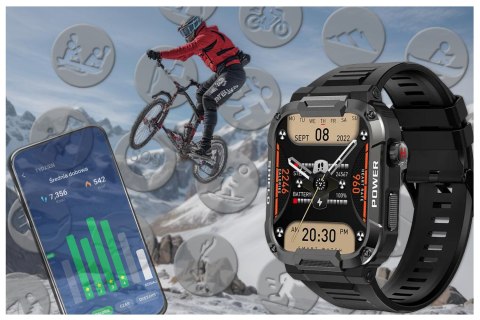 SMARTWATCH MĘSKI Rubicon RNCF07 - WYKONYWANIE POŁĄCZEŃ - BLUETOOTH CALL (sr052a) SMARTWATCH MĘSKI Rubicon RNCF07 - WYKONYWANIE POŁĄCZEŃ - BLUETOOTH CALL (sr052a)