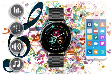 SMARTWATCH Rubicon RNCE81 - WYKONYWANIE POŁĄCZEŃ, PULSOKSYMETR (sr045c) SMARTWATCH Rubicon RNCE81 - WYKONYWANIE POŁĄCZEŃ, PULSOKSYMETR (sr045c)