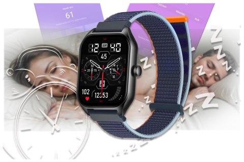 SMARTWATCH UNISEX Rubicon RNCF03 - ROZMOWY BLUETOOTH, ALWAYS ON DISPLAY (sr049a) SMARTWATCH UNISEX Rubicon RNCF03 - ROZMOWY BLUETOOTH, ALWAYS ON DISPLAY (sr049a)