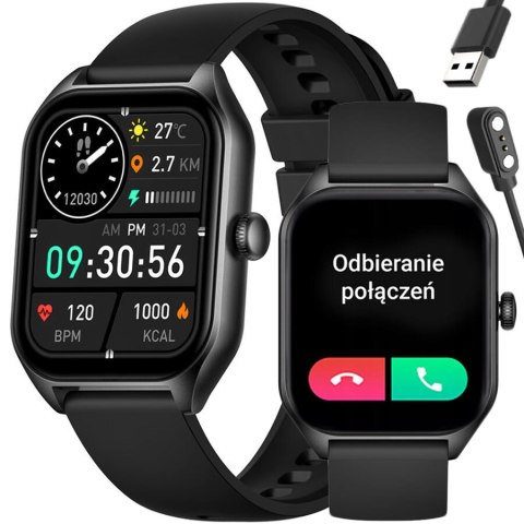 SMARTWATCH UNISEX Rubicon RNCF03 - ROZMOWY BLUETOOTH, ALWAYS ON DISPLAY (sr049e) SMARTWATCH UNISEX Rubicon RNCF03 - ROZMOWY BLUETOOTH, ALWAYS ON DISPLAY (sr049e)