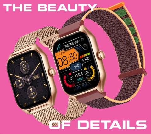 SMARTWATCH UNISEX Rubicon RNCF03 - ROZMOWY BLUETOOTH, ALWAYS ON DISPLAY (sr049e) SMARTWATCH UNISEX Rubicon RNCF03 - ROZMOWY BLUETOOTH, ALWAYS ON DISPLAY (sr049e)