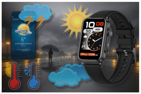 SMARTWATCH UNISEX Rubicon RNCF06 - TRYBY SPORTOWE, PULSOKSYMETR (sr051a) SMARTWATCH UNISEX Rubicon RNCF06 - TRYBY SPORTOWE, PULSOKSYMETR (sr051a)