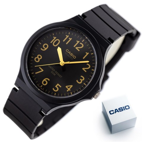 ZEGAREK MĘSKI CASIO MW-240-1B2 (zd166h) - KLASYKA + BOX ZEGAREK MĘSKI CASIO MW-240-1B2 (zd166h) - KLASYKA + BOX