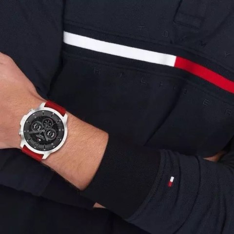ZEGAREK MĘSKI TOMMY HILFIGER LUCA 1710490 (zf082a) ZEGAREK MĘSKI TOMMY HILFIGER LUCA 1710490 (zf082a)