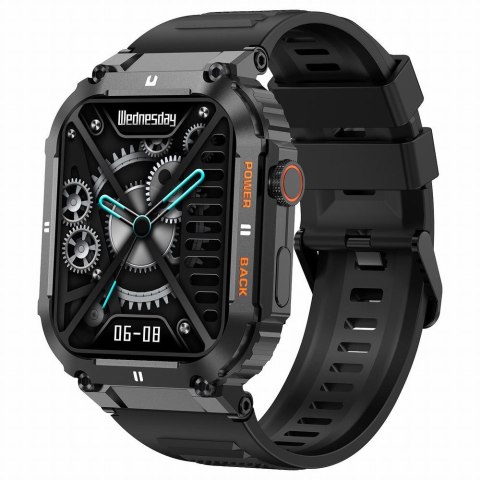 SMARTWATCH MĘSKI GRAVITY GT6-1 - WYKONYWANIE POŁĄCZEŃ, MONITOR SNU (sg020a) SMARTWATCH MĘSKI GRAVITY GT6-1 - WYKONYWANIE POŁĄCZEŃ, MONITOR SNU (sg020a)