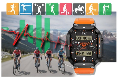 SMARTWATCH MĘSKI GRAVITY GT6-3 - WYKONYWANIE POŁĄCZEŃ, MONITOR SNU (sg020c) SMARTWATCH MĘSKI GRAVITY GT6-3 - WYKONYWANIE POŁĄCZEŃ, MONITOR SNU (sg020c)