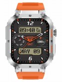 SMARTWATCH MĘSKI GRAVITY GT6-4 - WYKONYWANIE POŁĄCZEŃ, MONITOR SNU (sg020d)