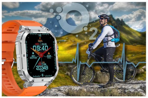 SMARTWATCH MĘSKI GRAVITY GT6-4 - WYKONYWANIE POŁĄCZEŃ, MONITOR SNU (sg020d) SMARTWATCH MĘSKI GRAVITY GT6-4 - WYKONYWANIE POŁĄCZEŃ, MONITOR SNU (sg020d)