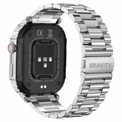 SMARTWATCH MĘSKI GRAVITY GT6-7 - WYKONYWANIE POŁĄCZEŃ, MONITOR SNU (sg020g) SMARTWATCH MĘSKI GRAVITY GT6-7 - WYKONYWANIE POŁĄCZEŃ, MONITOR SNU (sg020g)