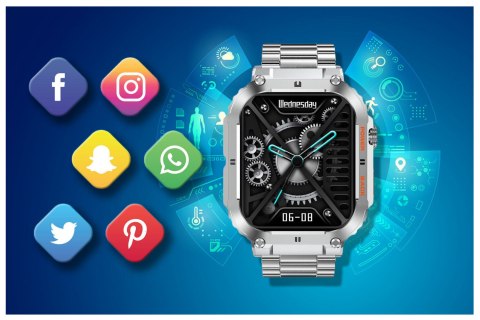 SMARTWATCH MĘSKI GRAVITY GT6-7 - WYKONYWANIE POŁĄCZEŃ, MONITOR SNU (sg020g) SMARTWATCH MĘSKI GRAVITY GT6-7 - WYKONYWANIE POŁĄCZEŃ, MONITOR SNU (sg020g)