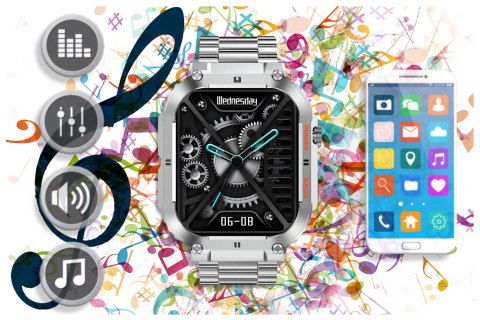 SMARTWATCH MĘSKI GRAVITY GT6-7 - WYKONYWANIE POŁĄCZEŃ, MONITOR SNU (sg020g) SMARTWATCH MĘSKI GRAVITY GT6-7 - WYKONYWANIE POŁĄCZEŃ, MONITOR SNU (sg020g)