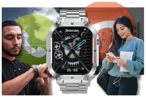 SMARTWATCH MĘSKI GRAVITY GT6-7 - WYKONYWANIE POŁĄCZEŃ, MONITOR SNU (sg020g) SMARTWATCH MĘSKI GRAVITY GT6-7 - WYKONYWANIE POŁĄCZEŃ, MONITOR SNU (sg020g)