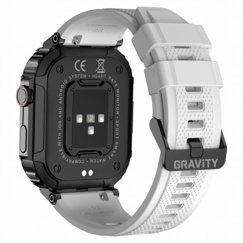 SMARTWATCH MĘSKI GRAVITY GT6-8 - WYKONYWANIE POŁĄCZEŃ, MONITOR SNU (sg020h) SMARTWATCH MĘSKI GRAVITY GT6-8 - WYKONYWANIE POŁĄCZEŃ, MONITOR SNU (sg020h)