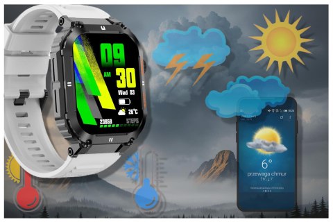 SMARTWATCH MĘSKI GRAVITY GT6-8 - WYKONYWANIE POŁĄCZEŃ, MONITOR SNU (sg020h) SMARTWATCH MĘSKI GRAVITY GT6-8 - WYKONYWANIE POŁĄCZEŃ, MONITOR SNU (sg020h)