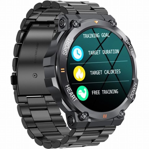 SMARTWATCH MĘSKI GRAVITY GT7-2 PRO - WYKONYWANIE POŁĄCZEŃ, PULSOKSYMETR (sg018b) SMARTWATCH MĘSKI GRAVITY GT7-2 PRO - WYKONYWANIE POŁĄCZEŃ, PULSOKSYMETR (sg018b)