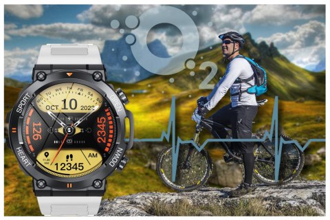 SMARTWATCH MĘSKI GRAVITY GT7-6 PRO - WYKONYWANIE POŁĄCZEŃ, PULSOKSYMETR (sg018f) SMARTWATCH MĘSKI GRAVITY GT7-6 PRO - WYKONYWANIE POŁĄCZEŃ, PULSOKSYMETR (sg018f)