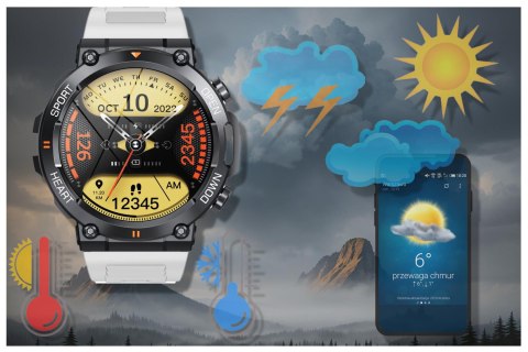SMARTWATCH MĘSKI GRAVITY GT7-6 PRO - WYKONYWANIE POŁĄCZEŃ, PULSOKSYMETR (sg018f) SMARTWATCH MĘSKI GRAVITY GT7-6 PRO - WYKONYWANIE POŁĄCZEŃ, PULSOKSYMETR (sg018f)