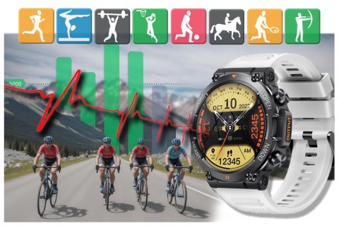 SMARTWATCH MĘSKI GRAVITY GT7-6 PRO - WYKONYWANIE POŁĄCZEŃ, PULSOKSYMETR (sg018f) SMARTWATCH MĘSKI GRAVITY GT7-6 PRO - WYKONYWANIE POŁĄCZEŃ, PULSOKSYMETR (sg018f)