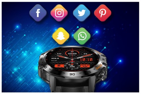 SMARTWATCH MĘSKI GRAVITY GT9-5 - WYKONYWANIE POŁĄCZEŃ, CIŚNIENIOMIERZ (sg021e) SMARTWATCH MĘSKI GRAVITY GT9-5 - WYKONYWANIE POŁĄCZEŃ, CIŚNIENIOMIERZ (sg021e)