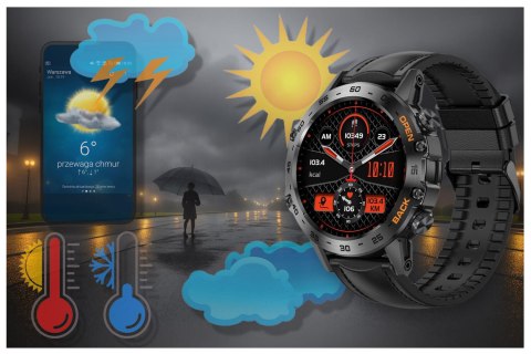 SMARTWATCH MĘSKI GRAVITY GT9-5 - WYKONYWANIE POŁĄCZEŃ, CIŚNIENIOMIERZ (sg021e) SMARTWATCH MĘSKI GRAVITY GT9-5 - WYKONYWANIE POŁĄCZEŃ, CIŚNIENIOMIERZ (sg021e)