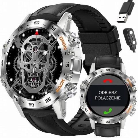 SMARTWATCH MĘSKI GRAVITY GT9-6 - WYKONYWANIE POŁĄCZEŃ, CIŚNIENIOMIERZ (sg021f) SMARTWATCH MĘSKI GRAVITY GT9-6 - WYKONYWANIE POŁĄCZEŃ, CIŚNIENIOMIERZ (sg021f)