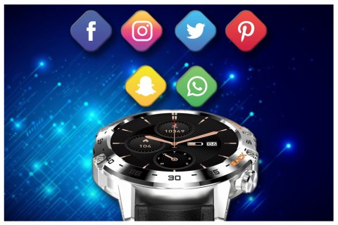 SMARTWATCH MĘSKI GRAVITY GT9-6 - WYKONYWANIE POŁĄCZEŃ, CIŚNIENIOMIERZ (sg021f) SMARTWATCH MĘSKI GRAVITY GT9-6 - WYKONYWANIE POŁĄCZEŃ, CIŚNIENIOMIERZ (sg021f)
