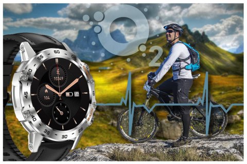 SMARTWATCH MĘSKI GRAVITY GT9-6 - WYKONYWANIE POŁĄCZEŃ, CIŚNIENIOMIERZ (sg021f) SMARTWATCH MĘSKI GRAVITY GT9-6 - WYKONYWANIE POŁĄCZEŃ, CIŚNIENIOMIERZ (sg021f)
