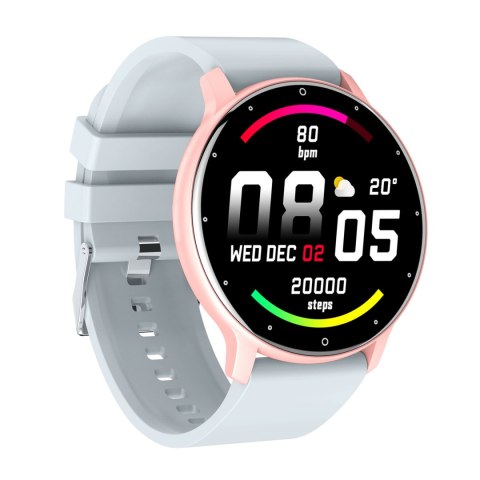 SMARTWATCH UNISEX GRAVITY GT1-8 - PULSOMETR, WŁASNE TARCZE (sg015h) SMARTWATCH UNISEX GRAVITY GT1-8 - PULSOMETR, WŁASNE TARCZE (sg015h)