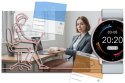 SMARTWATCH UNISEX GRAVITY GT1-8 - PULSOMETR, WŁASNE TARCZE (sg015h)