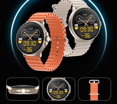 SMARTWATCH UNISEX Rubicon RNCF15 - BLUETOOTH CALL, ŁADOWANIE BEZPRZEWODOWE (sr057c) SMARTWATCH UNISEX Rubicon RNCF15 - BLUETOOTH CALL, ŁADOWANIE BEZPRZEWODOWE (sr057c)