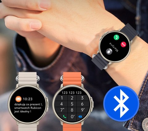 SMARTWATCH UNISEX Rubicon RNCF15 - BLUETOOTH CALL, ŁADOWANIE BEZPRZEWODOWE (sr057c) SMARTWATCH UNISEX Rubicon RNCF15 - BLUETOOTH CALL, ŁADOWANIE BEZPRZEWODOWE (sr057c)