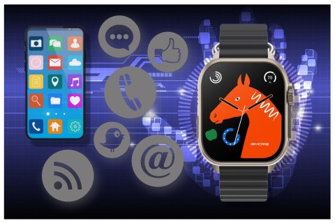 SMARTWATCH UNISEX Rubicon RNCF17 - BLUETOOTH CALL, ŁADOWANIE BEZPRZEWODOWE (sr059a) SMARTWATCH UNISEX Rubicon RNCF17 - BLUETOOTH CALL, ŁADOWANIE BEZPRZEWODOWE (sr059a)