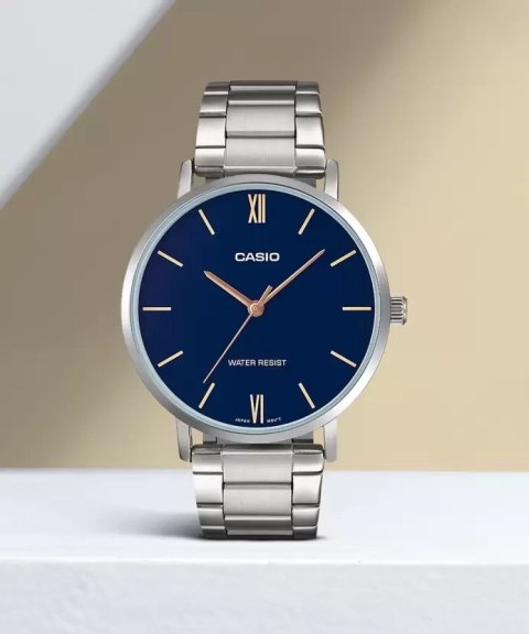 ZEGAREK DAMSKI CASIO LTP-VT01D-2B + BOX ZEGAREK DAMSKI CASIO LTP-VT01D-2B + BOX
