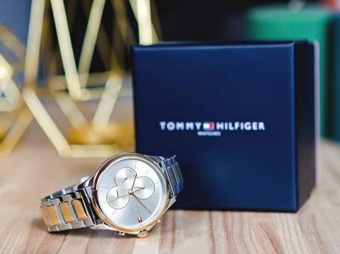 ZEGAREK DAMSKI TOMMY HILFIGER SKYLAR BICOLOR 1782264 + BOX ZEGAREK DAMSKI TOMMY HILFIGER SKYLAR BICOLOR 1782264 + BOX
