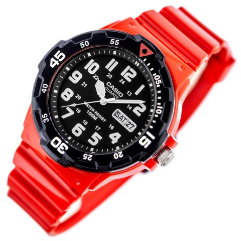 ZEGAREK MĘSKI CASIO MRW-200HC-4BVDF 10 Bar (zd174b) + BOX ZEGAREK MĘSKI CASIO MRW-200HC-4BVDF 10 Bar (zd174b) + BOX