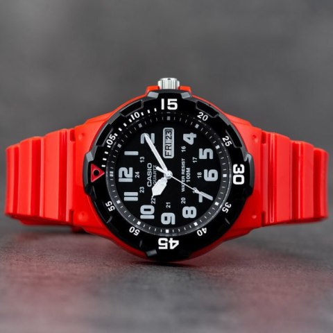 ZEGAREK MĘSKI CASIO MRW-200HC-4BVDF 10 Bar (zd174b) + BOX ZEGAREK MĘSKI CASIO MRW-200HC-4BVDF 10 Bar (zd174b) + BOX