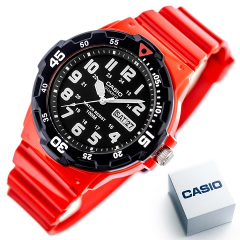 ZEGAREK MĘSKI CASIO MRW-200HC-4BVDF 10 Bar (zd174b) + BOX ZEGAREK MĘSKI CASIO MRW-200HC-4BVDF 10 Bar (zd174b) + BOX