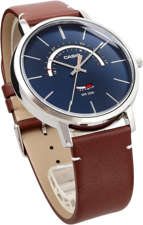 ZEGAREK MĘSKI CASIO MTP-B105L-2AV (zd181d) + BOX ZEGAREK MĘSKI CASIO MTP-B105L-2AV (zd181d) + BOX