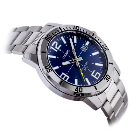 ZEGAREK MĘSKI CASIO MTP-VD01D-2B (zd175a) + BOX ZEGAREK MĘSKI CASIO MTP-VD01D-2B (zd175a) + BOX