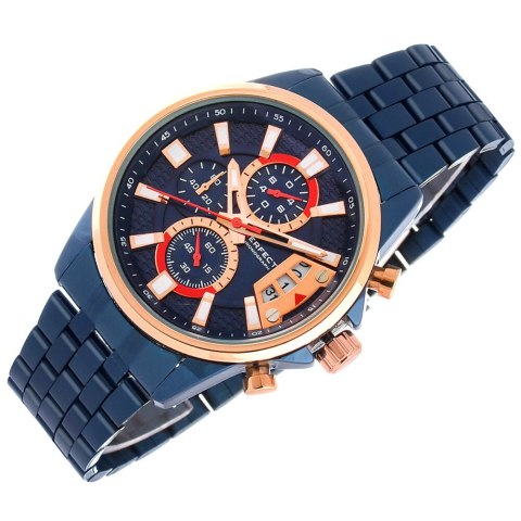 ZEGAREK MĘSKI PERFECT M504CH-06 - CHRONOGRAF (zp383d) + BOX ZEGAREK MĘSKI PERFECT M504CH-06 - CHRONOGRAF (zp383d) + BOX