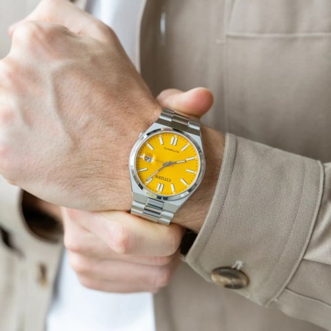 ZEGAREK MĘSKI CITIZEN Tsuyosa NJ0150-81Z - AUTOMAT SZAFIR ZEGAREK MĘSKI CITIZEN Tsuyosa NJ0150-81Z - AUTOMAT SZAFIR