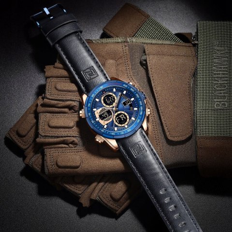 ZEGAREK MĘSKI NAVIFORCE NF9197L RG/BE/BE + BOX ZEGAREK MĘSKI NAVIFORCE NF9197L RG/BE/BE + BOX
