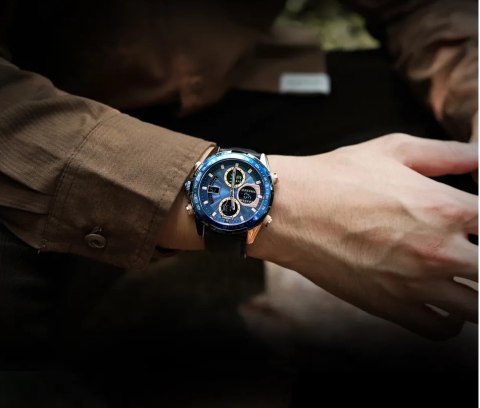 ZEGAREK MĘSKI NAVIFORCE NF9197L RG/BE/BE + BOX ZEGAREK MĘSKI NAVIFORCE NF9197L RG/BE/BE + BOX