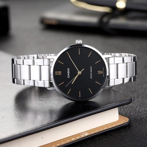 ZEGAREK DAMSKI CASIO LTP-VT01D-1B + BOX ZEGAREK DAMSKI CASIO LTP-VT01D-1B + BOX